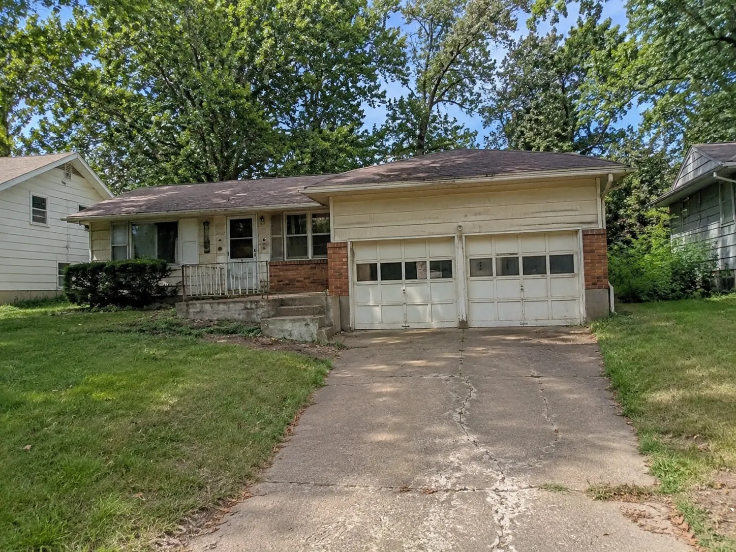 Damaged Kansas City house that could be sold quickly in as-is condition